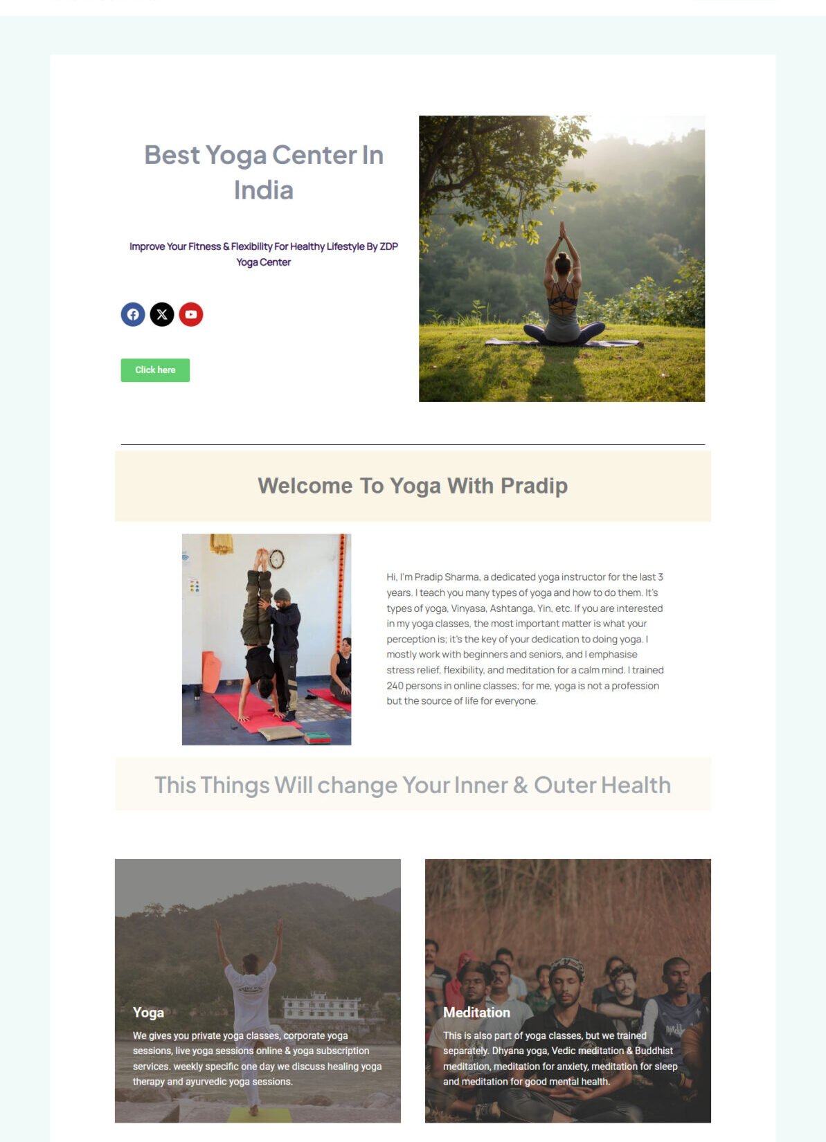 yoga for world